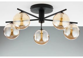 Lustră aplicată Jupiter 2047 PRATO 5xG9/10W/230V negru/bej