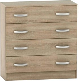 Comoda BETTY 2, stejar sonoma, PAL laminat, 150x39x93 cm