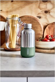 Sticlă termică argintie din oțel inoxidabil 650 ml Explorer – Black + Blum