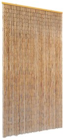 Perdea de usa pentru insecte, bambus, 100x220 cm Maro, 100 x 220 cm