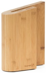 Bloc pentru cuțite G21 Gourmet, din bambus, pentru5 cuțite