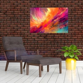 Tablou - Abstractizare dinamică (90x60 cm)