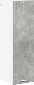 vidaXL Dulap suspendat Gri din beton 30 x 31 x 100 cm Lemn compozit