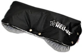 Încălzitor de mână (manșon) Baby Nellys ® pentru cărucioare - gri deschis / negru
