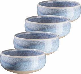 Mäser Set de 4 boluri pentru supă AQUATA – 14 cm, albastru