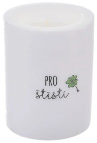 InDecor Lumânare cu aromă de bumbac Pentru noroc,8 x 10 cm