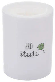 InDecor Lumânare cu aromă de bumbac Pentru noroc,8 x 10 cm