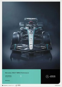 Imprimare de artă Mercedes-AMG Petronas F1 Team - F1 W15 - 2024, Automobilist