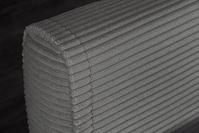 Fotoliu Pat SMART MULTIFUNCTION 140cm catifea raiata gri