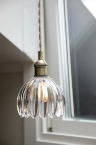 Lustră din metal cu abajur din sticlă ø 13 cm Gota – Markslöjd