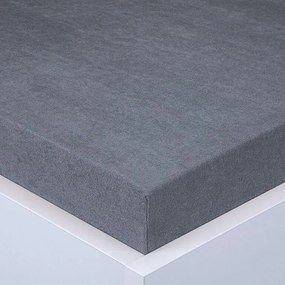 decoDoma Cearşaf cu elastic frotir EXCLUSIVE antracit 180 x 200 cm