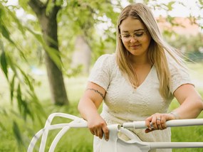 Set 4 bucati scaune din plastic KATO, petrol.