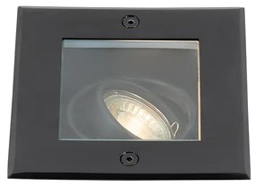 Spot modern de sol negru reglabil IP65 - Oneon