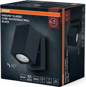 Osram - Aplica de exterior ENDURA CLASSIC 1xGU10/35W/230V IP44 neagră