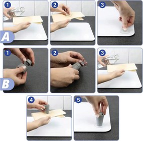 Protecții de aragaz 2 buc. din sticlă temperată 52x30 cm Poppy - Maximex