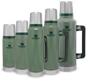 Termos verde din oțel inoxidabil 750 ml Legendary Classic Hammer Tone Green – Stanley