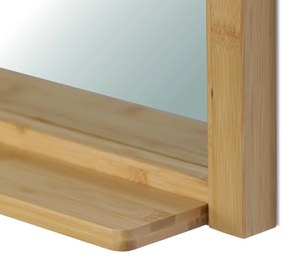 Oglinda de perete B043 NAT, bambus, M