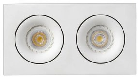 Rama Spot directionabil, incastrabil, alb, dim. 20x11cm ARGON-2, 43403