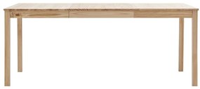Masa de bucatarie, 180 x 90 x 73 cm, lemn de pin 1, Maro deschis, 180 x 90 x 73 cm