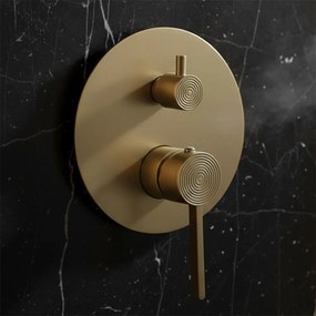 Set de dus incastrat Rea Foster Brush Gold + BOX