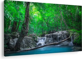 Tablou - Cascada Erawan, Kanchanaburi, Thailanda (90x60 cm)