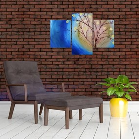 Tablou - Copac în fața soarelui (90x60 cm)