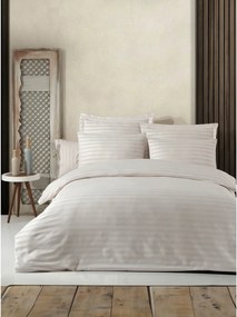 Set lenjerie pat 162ELR4133, bej, bumbac/poliester, 200x220 cm, cu cea