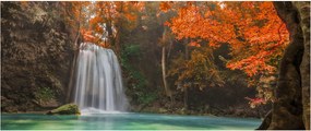 Tablou - Cascadă în Thailanda (120x50 cm)