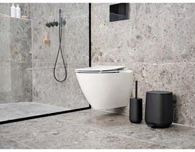 Perie WC neagră din beton Time – Zone