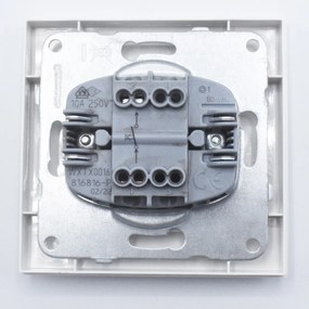 Intrerupator cu revenire Karre Plus Panasonic, ST, alb