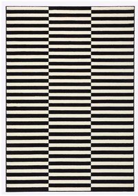Covor Hanse Home Gloria Panel, 160x230 cm, negru-alb