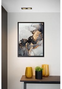 Spot EMBED 2xGU10/50W/230V negru Lucide 22959/02/30