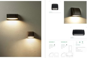 Aplica de perete iluminat exterior ambiental IP54 LED Berkeley II