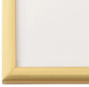 Rame foto colaj pentru perete, 5 buc., auriu, 40x40 cm, MDF 5, Auriu, 40 x 40 cm
