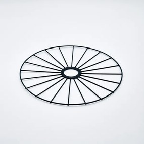 Lustră pe cablu MONTANA 1xE27/15W/230V d. 30 cm negru