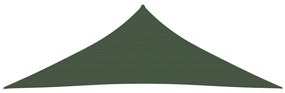 Panza parasolar, verde inchis, 5x5x6 m, 160 g m  , HDPE Morkegronn, 5 x 5 x 6 m