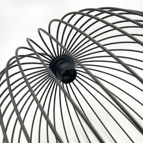 Lampă suspendată pe cablu DESTELLO 1xE27/15W/230V Ø 33 cm negru