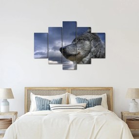 Tablou - Cap de lup (150x105 cm)