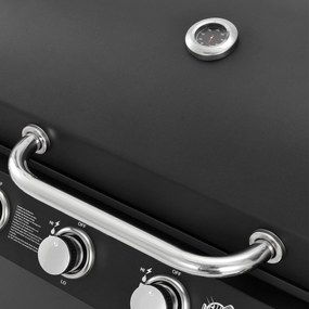 Gratar pe gaz BBQ "Dakota" cu 5 arzatoare
