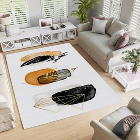 Covor, Woopamuk330, 160x230 cm, Alb