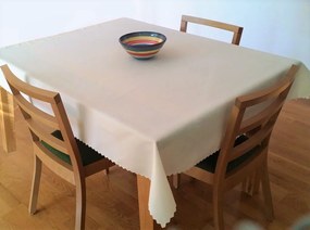 Fata de masa din teflon bej Dimensiune: 140 x 140 cm