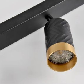 Spot ARRAS 6xGU10/10W/230V negru