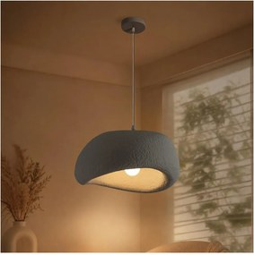 BRILAGI - Lustră suspendată pe cablu WABI SABI 1xE27/60W/230V Ø 40 cm gri