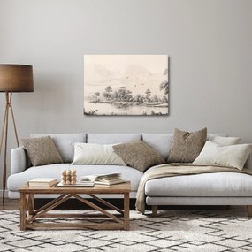 Tablou - Vintage peisaj desen peisaj (70x50 cm)