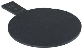 Platou Ardezia negru 19x14 cm