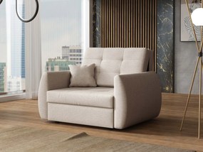 Fotoliu extensibil Clovea Art I (crem) (cu sp. depozitare). Promo -16%. 1105640