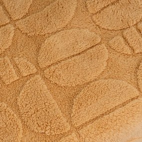 Pătură galbenă din micropluș-cocolino 130x160 cm Mid Century – Casa Selección