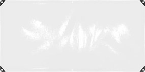 vidaXL Prelata transparenta cu ochiuri 1x2 m PVC