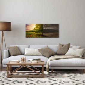 Tablou - cercul vieții (120x50 cm)