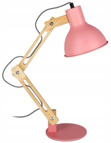 Lampă de masă 1 x E27, 40 W, 230 V, roz